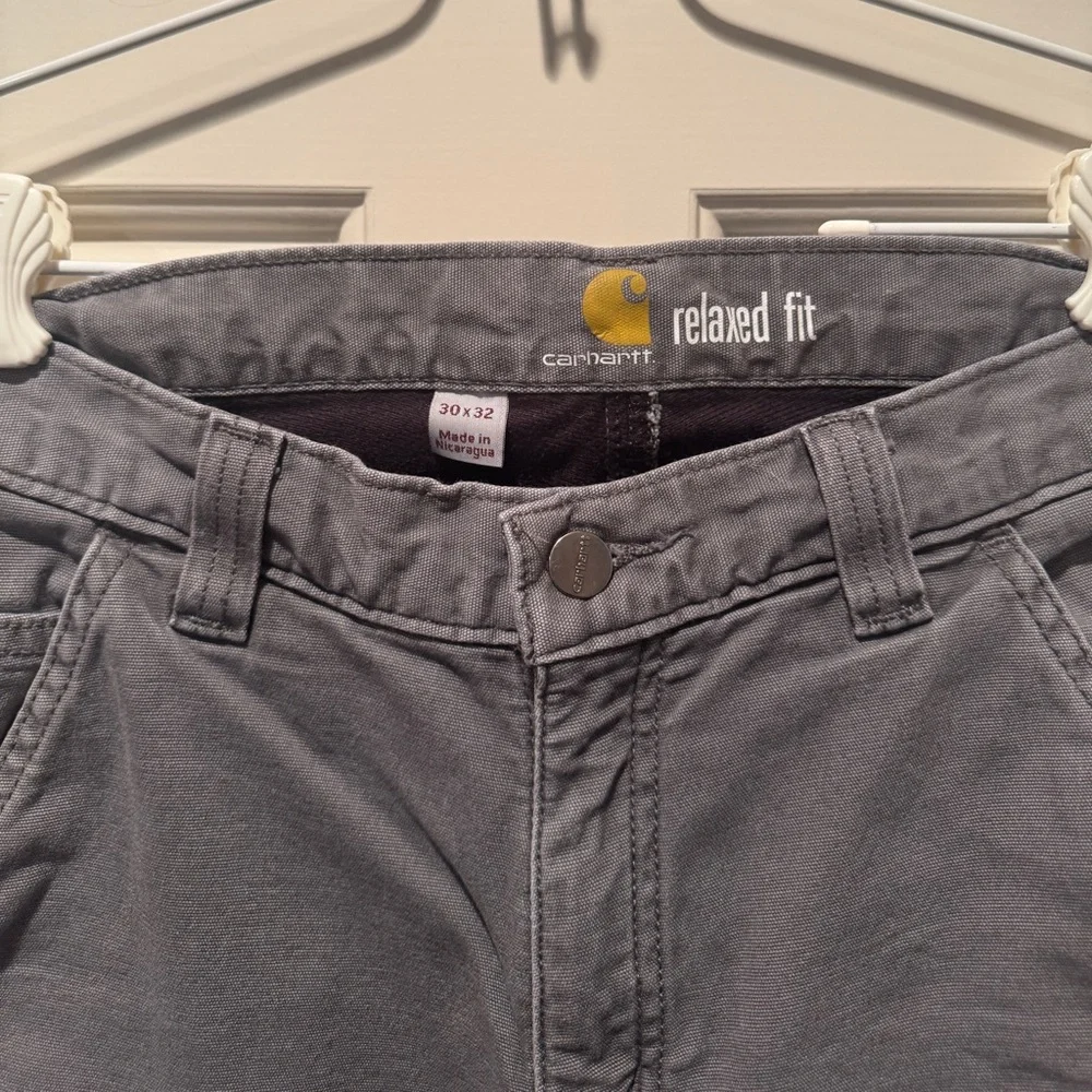 Carhartt Relaxed Fit Gray Pants